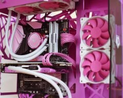 ID-COOLING ZF-12025-PINK 4Pin PWM ARGB 120mm Pink Kasa Fanı