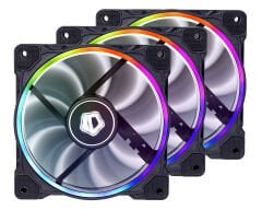 ID-COOLING ZF-12025 RGB Trio 4Pin PWM 120mm Kasa Fanı