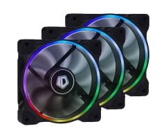 ID-COOLING ZF-12025 RGB Trio 4Pin PWM 120mm Kasa Fanı