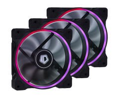 ID-COOLING ZF-12025 RGB Trio 4Pin PWM 120mm Kasa Fanı