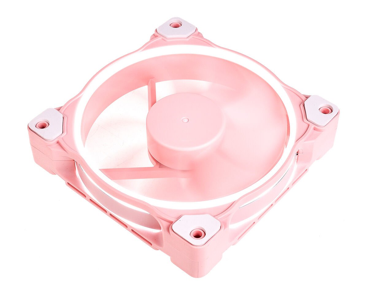 ID-COOLING ZF-12025 Piglet Pink 12cm 4Pin PWM Pembe Kasa Fanı