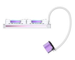 ID-COOLING PinkFlow 240 Diamond Purple 4Pin PWM 240mm Argb Pembe Sıvı İşlemci Soğutucu