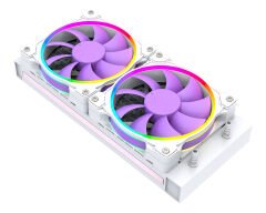 ID-COOLING PinkFlow 240 Diamond Purple 4Pin PWM 240mm Argb Pembe Sıvı İşlemci Soğutucu