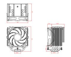 ID-COOLING SE-226-XT ARGB Extreme 4Pin PWM 120mm İşlemci Soğutucu