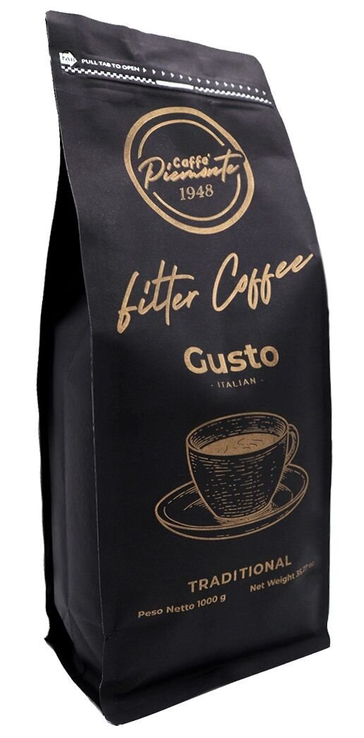 Caffe Piemonte Gusto Filtre Kahve 1kg