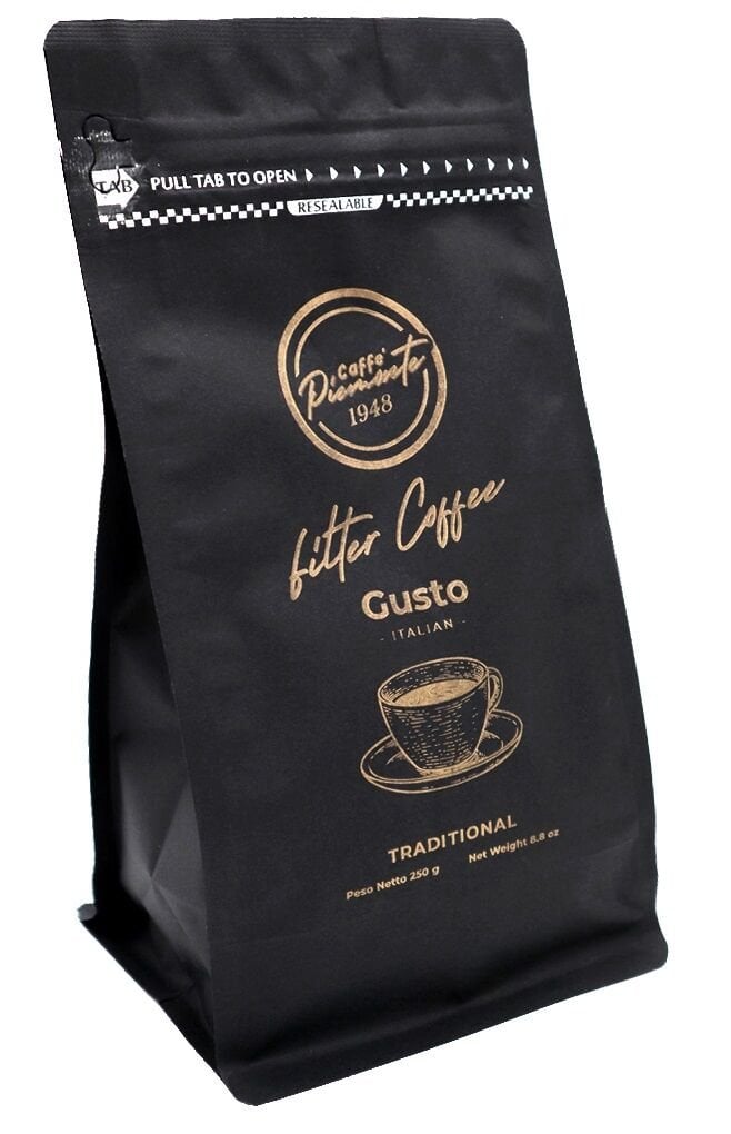 Caffe Piemonte Gusto Filtre Kahve 250gr