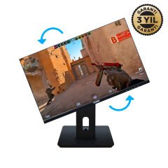 Spardox Gaming SG-24240P 24'' 1ms GTG 240Hz IPS FullHD Pivot Pro Oyuncu Monitörü