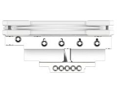 ID-COOLING IS-55 ARGB White Low Profile 55mm 4Pin PWM İşlemci Soğutucusu