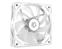 ID-COOLING CRYSTAL 120 White 4Pin Beyaz Özel Parlak Kristal Yansımalı Kasa Fanı