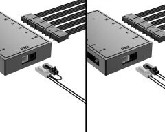 ID-COOLING FH-10 10 Port Fan Çoklayıcı PWM Fan Kontrolcü