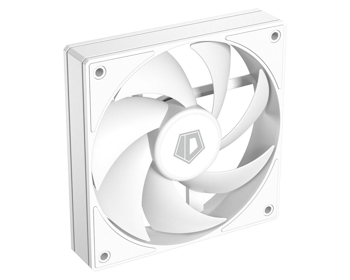 ID-COOLING AF-125-W White 12cm 4Pin PWM Beyaz Kasa Fanı