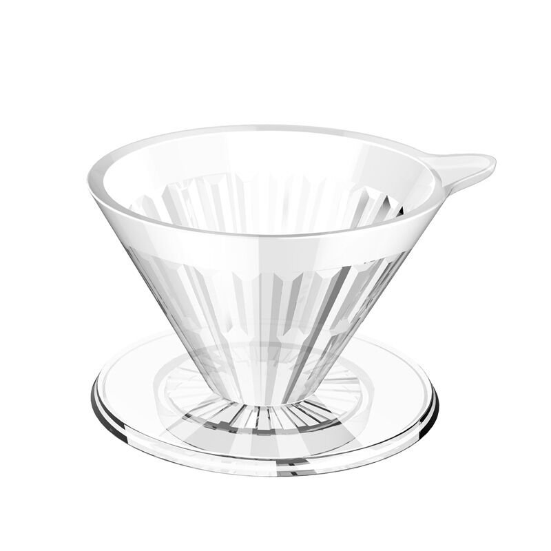 Timemore Plastik V60 Dripper Crystal Eye 01 (2 Fincan)