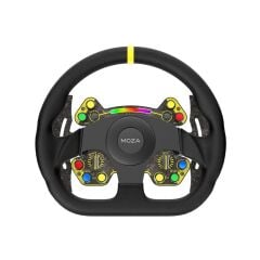 Moza Racing RS Steering Wheel D Şeklinde Deri Versiyon (0.50.RSSW03A)