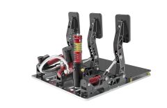 Simagic P2000 Crimson Edition Hydraulic 3'lü pedal Seti 200kg Loadcell Uzun Gaz Ayağı (P2000-L200R)