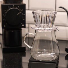 Timemore Crystal Eye B75 dripper Düz Tabanlı Demleyici