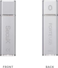 SecuX Forte 128GB Hardware-encrypted USB Flash Drive